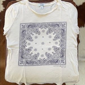 Old Navy Bandana Print T-shirt